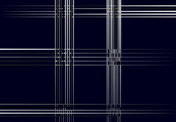 Graustufenmosaik Tessellationsnetz Gitter Gitter Aus Sich Überschneidenden Geraden Parallelen Linien — Stockvektor