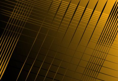 Karanlık, koyu renk eğimli, ızgara, ızgara, kafes, kesişen düz hatların ızgarası. Soyut vektör arkaplan illüstrasyonu