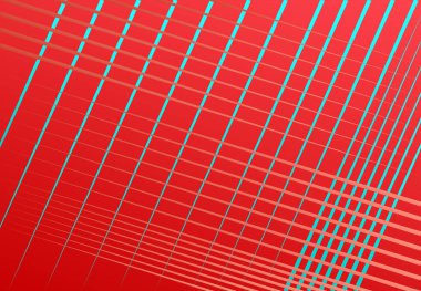 Üç renkli eğik, diyagon, Ben eğri ve çapraz ızgara, ağ veya kafes, ızgara, trellis vektör ilüstrasyon / arkaplan