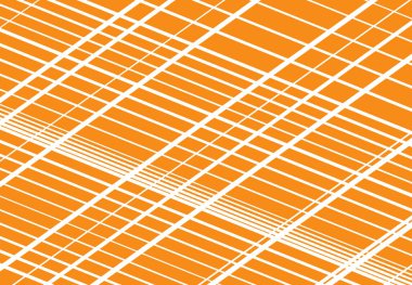 Monokrom renkli köşegen, eğri, açılı ve eğimli ızgara, ağ, kafes veya ızgara, ızgara soyut vektör çizimi, arkaplan