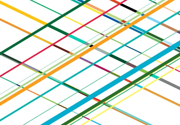 Colorido Vívido Vibrante Oblicuo Diagonal Sesgo Cuadrícula Transversal Malla Celosía — Archivo Imágenes Vectoriales