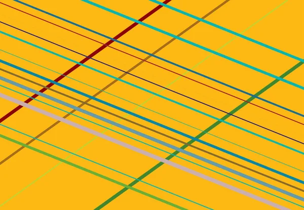 Flerfärgad Diagonal Sneda Och Sneda Tvärgående Rutnät Mesh Abstrakt Geometrisk — Stock vektor