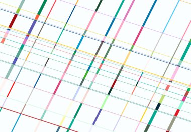 Renkli, çok renkli eğimli, çapraz ve eğimli soyut geometrik arkaplan dikdörtgen biçiminde. Vektör illüstrasyonu