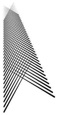 Rastgele çizgiler, çizgiler ızgarası, soyut retiküler ağ, matris, dizi deseni, doku ve tasarım ögesi