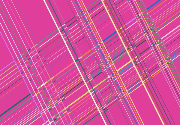 화려하고 다색적 대각선과 기울어진 그리드 추상적 직사각형 형태의 기하학적 일러스트 — 스톡 벡터