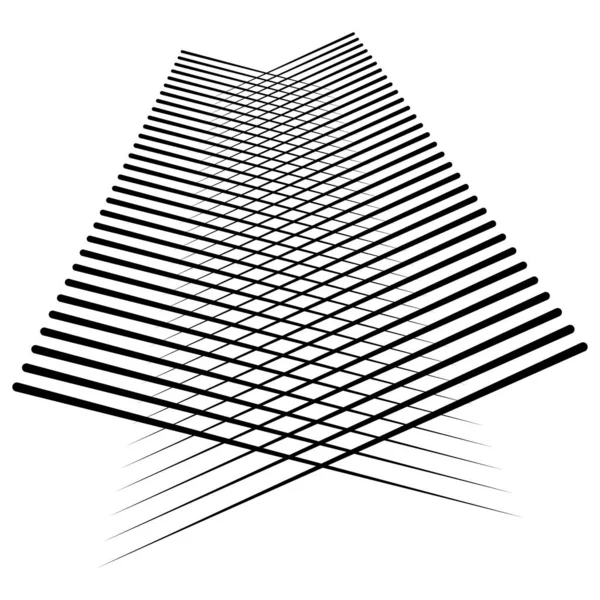 随机线条 条纹网格 网状抽象网状结构 阵列图案 纹理和设计元素 — 图库矢量图片