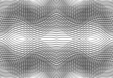 Tekrarlanabilir ve fayanslanabilir ızgara, zig-zag ağı, çapraz çapraz ve dalgalı birleşme, iç içe geçme ve iç içe geçme çizgileri. soyut kafes ve ızgara, ızgara ve ağ dokusu, desen ve arkaplan