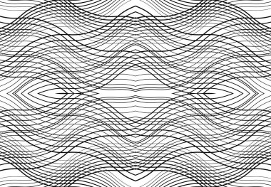 Tekrarlanabilir ve fayanslanabilir ızgara, zig-zag ağı, çapraz çapraz ve dalgalı birleşme, iç içe geçme ve iç içe geçme çizgileri. soyut kafes ve ızgara, ızgara ve ağ dokusu, desen ve arkaplan