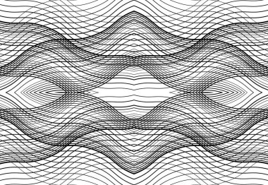 Tekrarlanabilir ve fayanslanabilir ızgara, zig-zag ağı, çapraz çapraz ve dalgalı birleşme, iç içe geçme ve iç içe geçme çizgileri. soyut kafes ve ızgara, ızgara ve ağ dokusu, desen ve arkaplan