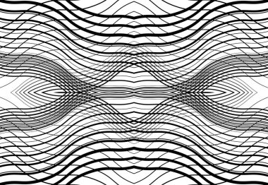 Tekrarlanabilir ve fayanslanabilir ızgara, zig-zag ağı, çapraz çapraz ve dalgalı birleşme, iç içe geçme ve iç içe geçme çizgileri. soyut kafes ve ızgara, ızgara ve ağ dokusu, desen ve arkaplan