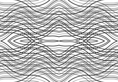 Tekrarlanabilir ve fayanslanabilir ızgara, zig-zag ağı, çapraz çapraz ve dalgalı birleşme, iç içe geçme ve iç içe geçme çizgileri. soyut kafes ve ızgara, ızgara ve ağ dokusu, desen ve arkaplan