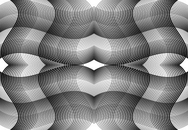 Tekrarlanabilir ve fayanslanabilir ızgara, zig-zag ağı, çapraz çapraz ve dalgalı birleşme, iç içe geçme ve iç içe geçme çizgileri. soyut kafes ve ızgara, ızgara ve ağ dokusu, desen ve arkaplan