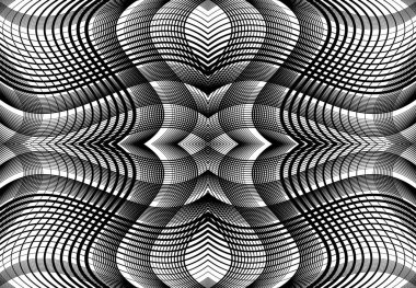 Tekrarlanabilir ve fayanslanabilir ızgara, zig-zag ağı, çapraz çapraz ve dalgalı birleşme, iç içe geçme ve iç içe geçme çizgileri. soyut kafes ve ızgara, ızgara ve ağ dokusu, desen ve arkaplan