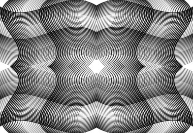 Tekrarlanabilir ve fayanslanabilir ızgara, zig-zag ağı, çapraz çapraz ve dalgalı birleşme, iç içe geçme ve iç içe geçme çizgileri. soyut kafes ve ızgara, ızgara ve ağ dokusu, desen ve arkaplan