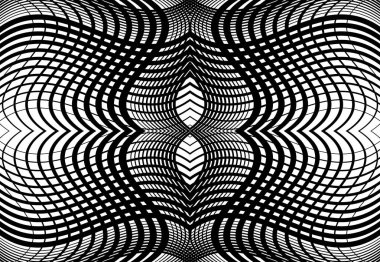 Tekrarlanabilir ve fayanslanabilir ızgara, zig-zag ağı, çapraz çapraz ve dalgalı birleşme, iç içe geçme ve iç içe geçme çizgileri. soyut kafes ve ızgara, ızgara ve ağ dokusu, desen ve arkaplan