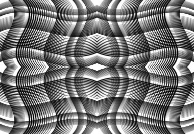 Tekrarlanabilir ve fayanslanabilir ızgara, zig-zag ağı, çapraz çapraz ve dalgalı birleşme, iç içe geçme ve iç içe geçme çizgileri. soyut kafes ve ızgara, ızgara ve ağ dokusu, desen ve arkaplan