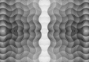 Tekrarlanabilir ve fayanslanabilir ızgara, zig-zag ağı, çapraz çapraz ve dalgalı birleşme, iç içe geçme ve iç içe geçme çizgileri. soyut kafes ve ızgara, ızgara ve ağ dokusu, desen ve arkaplan