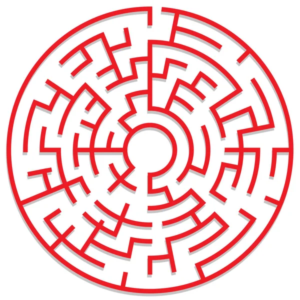 Red Maze Game
