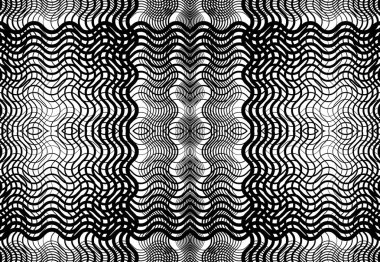 Tekrarlanabilir ve fayanslanabilir ızgara, zig-zag ağı, çapraz çapraz ve dalgalı birleşme, iç içe geçme ve iç içe geçme çizgileri. soyut kafes ve ızgara, ızgara ve ağ dokusu, desen ve arkaplan