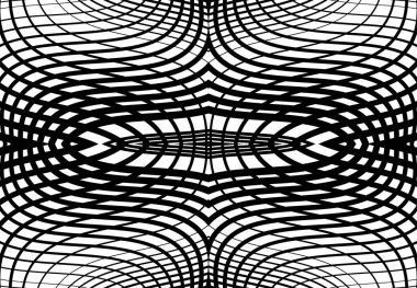 Tekrarlanabilir ve fayanslanabilir ızgara, zig-zag ağı, çapraz çapraz ve dalgalı birleşme, iç içe geçme ve iç içe geçme çizgileri. soyut kafes ve ızgara, ızgara ve ağ dokusu, desen ve arkaplan