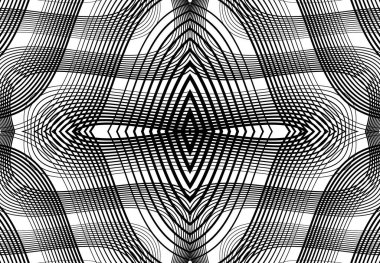 Tekrarlanabilir ve fayanslanabilir ızgara, zig-zag ağı, çapraz çapraz ve dalgalı birleşme, iç içe geçme ve iç içe geçme çizgileri. soyut kafes ve ızgara, ızgara ve ağ dokusu, desen ve arkaplan