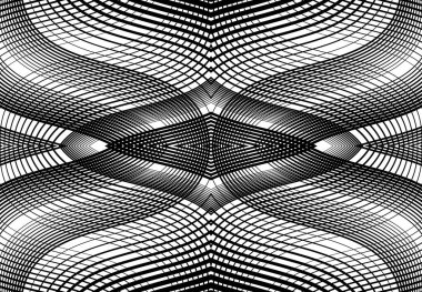 Tekrarlanabilir ve fayanslanabilir ızgara, zig-zag ağı, çapraz çapraz ve dalgalı birleşme, iç içe geçme ve iç içe geçme çizgileri. soyut kafes ve ızgara, ızgara ve ağ dokusu, desen ve arkaplan