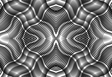 Tekrarlanabilir ve fayanslanabilir ızgara, zig-zag ağı, çapraz çapraz ve dalgalı birleşme, iç içe geçme ve iç içe geçme çizgileri. soyut kafes ve ızgara, ızgara ve ağ dokusu, desen ve arkaplan