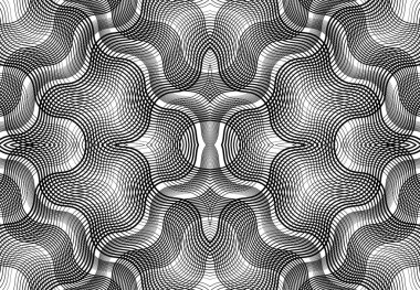 Tekrarlanabilir ve fayanslanabilir ızgara, zig-zag ağı, çapraz çapraz ve dalgalı birleşme, iç içe geçme ve iç içe geçme çizgileri. soyut kafes ve ızgara, ızgara ve ağ dokusu, desen ve arkaplan