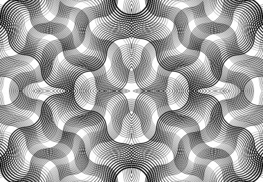 Tekrarlanabilir ve fayanslanabilir ızgara, zig-zag ağı, çapraz çapraz ve dalgalı birleşme, iç içe geçme ve iç içe geçme çizgileri. soyut kafes ve ızgara, ızgara ve ağ dokusu, desen ve arkaplan