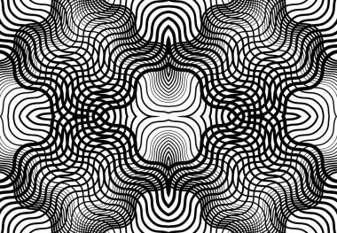 Tekrarlanabilir ve fayanslanabilir ızgara, zig-zag ağı, çapraz çapraz ve dalgalı birleşme, iç içe geçme ve iç içe geçme çizgileri. soyut kafes ve ızgara, ızgara ve ağ dokusu, desen ve arkaplan