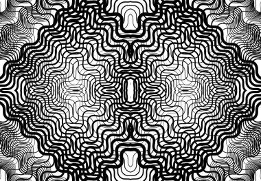 Tekrarlanabilir ve fayanslanabilir ızgara, zig-zag ağı, çapraz çapraz ve dalgalı birleşme, iç içe geçme ve iç içe geçme çizgileri. soyut kafes ve ızgara, ızgara ve ağ dokusu, desen ve arkaplan