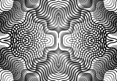 Tekrarlanabilir ve fayanslanabilir ızgara, zig-zag ağı, çapraz çapraz ve dalgalı birleşme, iç içe geçme ve iç içe geçme çizgileri. soyut kafes ve ızgara, ızgara ve ağ dokusu, desen ve arkaplan