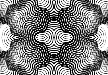 Tekrarlanabilir ve fayanslanabilir ızgara, zig-zag ağı, çapraz çapraz ve dalgalı birleşme, iç içe geçme ve iç içe geçme çizgileri. soyut kafes ve ızgara, ızgara ve ağ dokusu, desen ve arkaplan