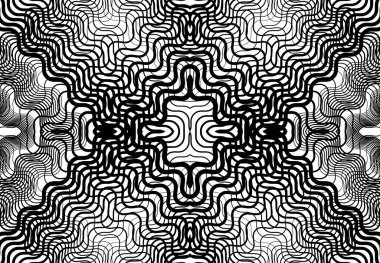 Tekrarlanabilir ve fayanslanabilir ızgara, zig-zag ağı, çapraz çapraz ve dalgalı birleşme, iç içe geçme ve iç içe geçme çizgileri. soyut kafes ve ızgara, ızgara ve ağ dokusu, desen ve arkaplan