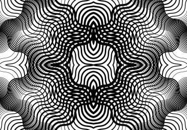 Tekrarlanabilir ve fayanslanabilir ızgara, zig-zag ağı, çapraz çapraz ve dalgalı birleşme, iç içe geçme ve iç içe geçme çizgileri. soyut kafes ve ızgara, ızgara ve ağ dokusu, desen ve arkaplan