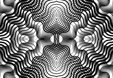 Tekrarlanabilir ve fayanslanabilir ızgara, zig-zag ağı, çapraz çapraz ve dalgalı birleşme, iç içe geçme ve iç içe geçme çizgileri. soyut kafes ve ızgara, ızgara ve ağ dokusu, desen ve arkaplan