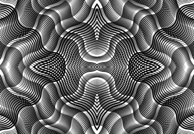 Tekrarlanabilir ve fayanslanabilir ızgara, zig-zag ağı, çapraz çapraz ve dalgalı birleşme, iç içe geçme ve iç içe geçme çizgileri. soyut kafes ve ızgara, ızgara ve ağ dokusu, desen ve arkaplan