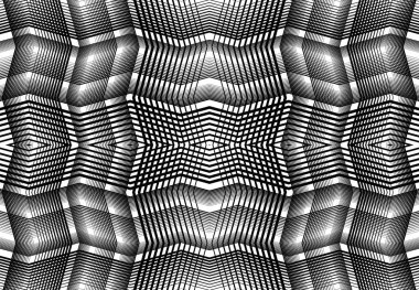Tekrarlanabilir ve fayanslanabilir ızgara, zig-zag ağı, çapraz çapraz ve dalgalı birleşme, iç içe geçme ve iç içe geçme çizgileri. soyut kafes ve ızgara, ızgara ve ağ dokusu, desen ve arkaplan