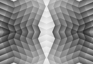 Tekrarlanabilir ve fayanslanabilir ızgara, zig-zag ağı, çapraz çapraz ve dalgalı birleşme, iç içe geçme ve iç içe geçme çizgileri. soyut kafes ve ızgara, ızgara ve ağ dokusu, desen ve arkaplan