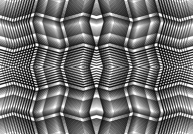 Tekrarlanabilir ve fayanslanabilir ızgara, zig-zag ağı, çapraz çapraz ve dalgalı birleşme, iç içe geçme ve iç içe geçme çizgileri. soyut kafes ve ızgara, ızgara ve ağ dokusu, desen ve arkaplan