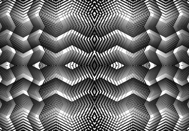 Tekrarlanabilir ve fayanslanabilir ızgara, zig-zag ağı, çapraz çapraz ve dalgalı birleşme, iç içe geçme ve iç içe geçme çizgileri. soyut kafes ve ızgara, ızgara ve ağ dokusu, desen ve arkaplan