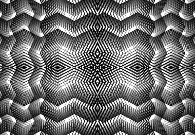 Tekrarlanabilir ve fayanslanabilir ızgara, zig-zag ağı, çapraz çapraz ve dalgalı birleşme, iç içe geçme ve iç içe geçme çizgileri. soyut kafes ve ızgara, ızgara ve ağ dokusu, desen ve arkaplan