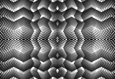 Tekrarlanabilir ve fayanslanabilir ızgara, zig-zag ağı, çapraz çapraz ve dalgalı birleşme, iç içe geçme ve iç içe geçme çizgileri. soyut kafes ve ızgara, ızgara ve ağ dokusu, desen ve arkaplan