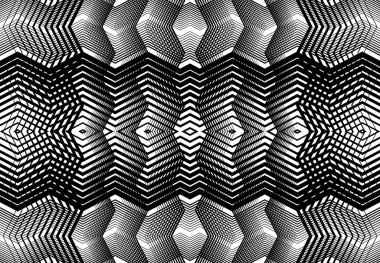 Tekrarlanabilir ve fayanslanabilir ızgara, zig-zag ağı, çapraz çapraz ve dalgalı birleşme, iç içe geçme ve iç içe geçme çizgileri. soyut kafes ve ızgara, ızgara ve ağ dokusu, desen ve arkaplan