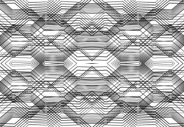 Tekrarlanabilir ve fayanslanabilir ızgara, zig-zag ağı, çapraz çapraz ve dalgalı birleşme, iç içe geçme ve iç içe geçme çizgileri. soyut kafes ve ızgara, ızgara ve ağ dokusu, desen ve arkaplan
