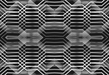 Tekrarlanabilir ve fayanslanabilir ızgara, zig-zag ağı, çapraz çapraz ve dalgalı birleşme, iç içe geçme ve iç içe geçme çizgileri. soyut kafes ve ızgara, ızgara ve ağ dokusu, desen ve arkaplan
