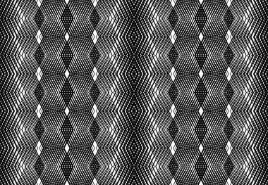 Tekrarlanabilir ve fayanslanabilir ızgara, zig-zag ağı, çapraz çapraz ve dalgalı birleşme, iç içe geçme ve iç içe geçme çizgileri. soyut kafes ve ızgara, ızgara ve ağ dokusu, desen ve arkaplan