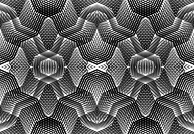 Tekrarlanabilir ve fayanslanabilir ızgara, zig-zag ağı, çapraz çapraz ve dalgalı birleşme, iç içe geçme ve iç içe geçme çizgileri. soyut kafes ve ızgara, ızgara ve ağ dokusu, desen ve arkaplan