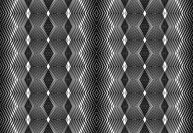 Tekrarlanabilir ve fayanslanabilir ızgara, zig-zag ağı, çapraz çapraz ve dalgalı birleşme, iç içe geçme ve iç içe geçme çizgileri. soyut kafes ve ızgara, ızgara ve ağ dokusu, desen ve arkaplan