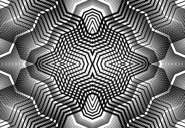 Tekrarlanabilir ve fayanslanabilir ızgara, zig-zag ağı, çapraz çapraz ve dalgalı birleşme, iç içe geçme ve iç içe geçme çizgileri. soyut kafes ve ızgara, ızgara ve ağ dokusu, desen ve arkaplan